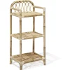 Gifi Rangement|Étagère Léonie rotin naturel - L40xP30xH86 cm