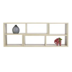 Gifi Rangement|Étagère modulable en bois x2
