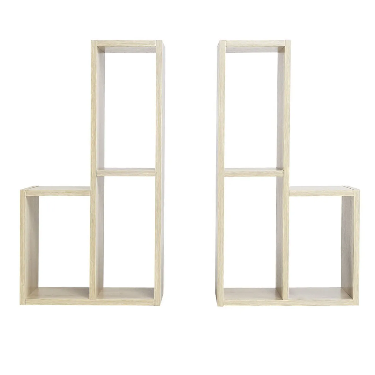 Gifi Rangement|Étagère modulable en bois x2