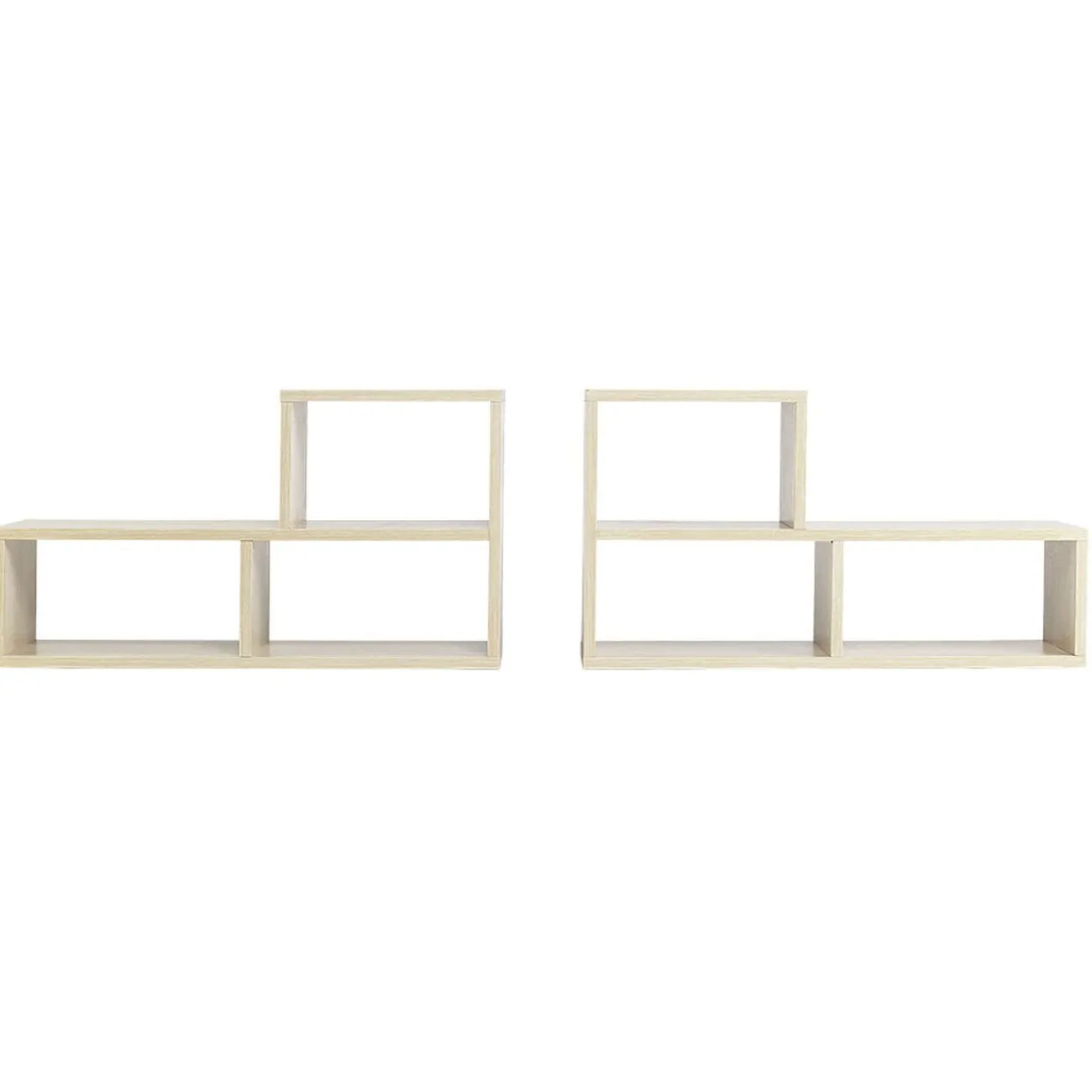 Gifi Rangement|Étagère modulable en bois x2