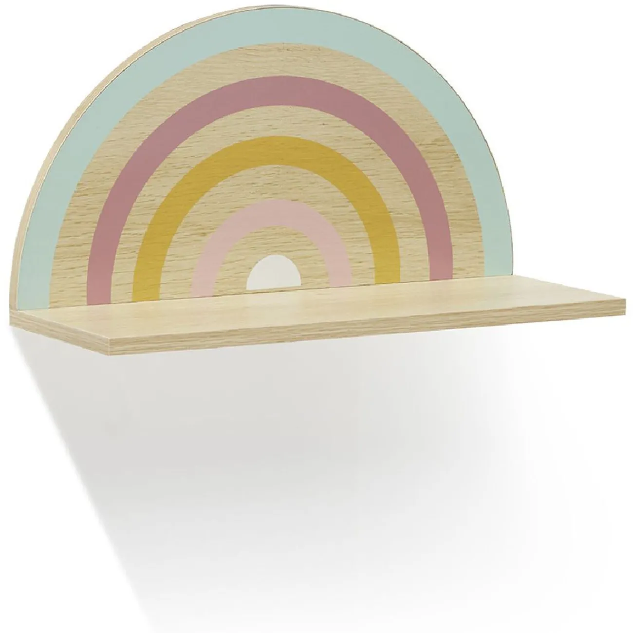 Gifi Rangement|Étagère murale Alix - 40x15xH21cm