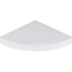 Gifi Rangement|Étagère murale d'angle bois blanc