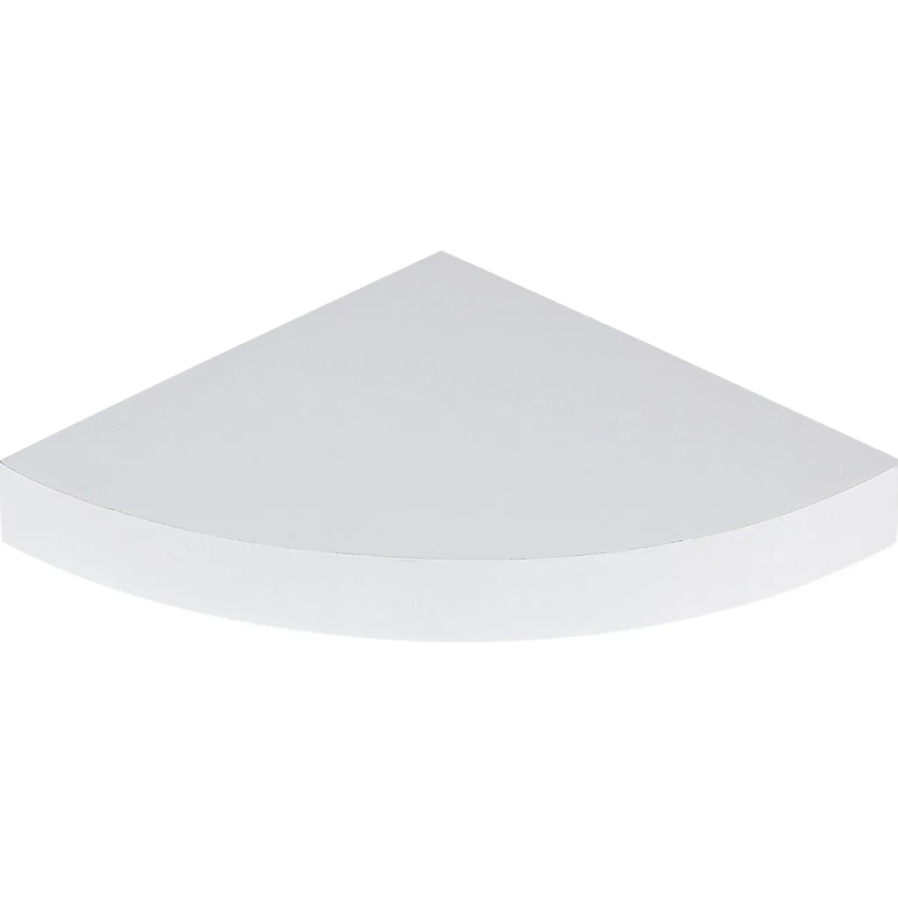 Gifi Rangement|Étagère murale d'angle bois blanc