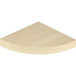 Gifi Rangement|Étagère murale d'angle bois beige
