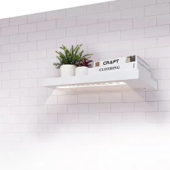 Gifi Rangement|Étagère murale lumineuse à LED L.60 cm