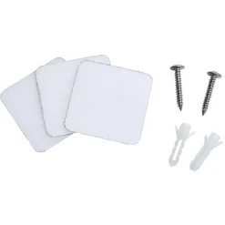 Gifi Rangement|Étagère murale plastique transparent L.23 cm