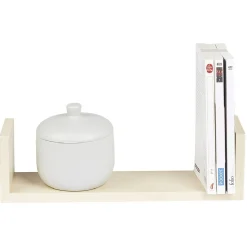 Gifi Rangement|Étagère murale rectangulaire beige x3