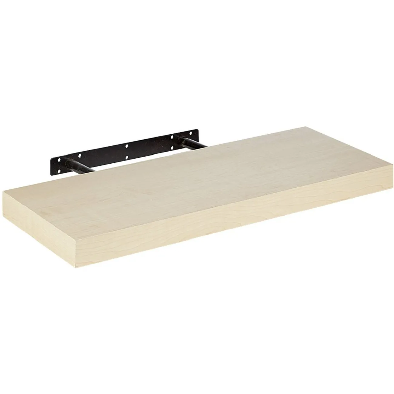 Gifi Rangement|Étagère murale rectangulaire bois beige