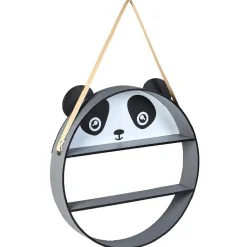 Gifi Rangement|Étagère murale Wylie noire et blanche