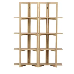 Gifi Rangement|Étagère paravent en bois