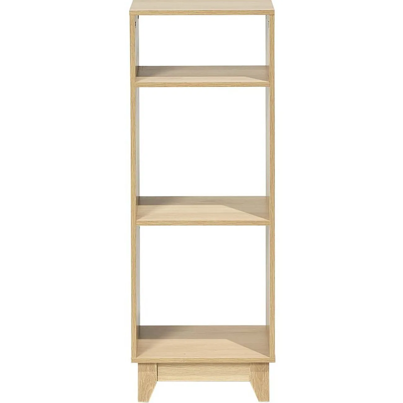 Gifi Rangement|Étagère sur pieds à 3 compartiment contreplaqué naturel