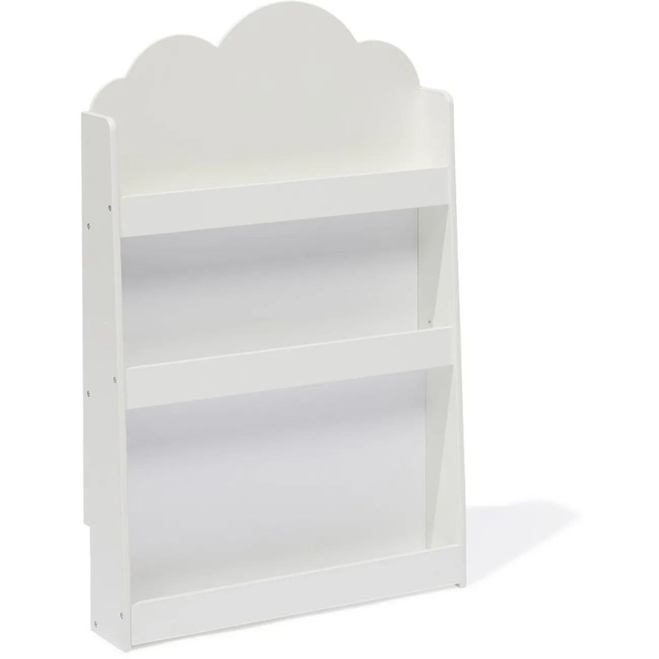 Gifi Rangement|Étagère sur pieds Nuage blanc 3 niveaux - L61,5xP13,5xH95 cm
