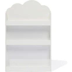 Gifi Rangement|Étagère sur pieds Nuage blanc 3 niveaux - L61,5xP13,5xH95 cm