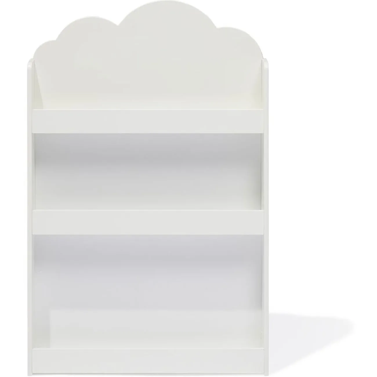 Gifi Rangement|Étagère sur pieds Nuage blanc 3 niveaux - L61,5xP13,5xH95 cm