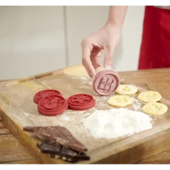 Gifi Tampon à pâtisserie 4 décors Noël