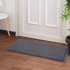 Gifi Nettoyage Et Entretien|Tapis anti poussière gris et noir