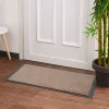 Gifi Nettoyage Et Entretien|Tapis anti poussière taupe et noir