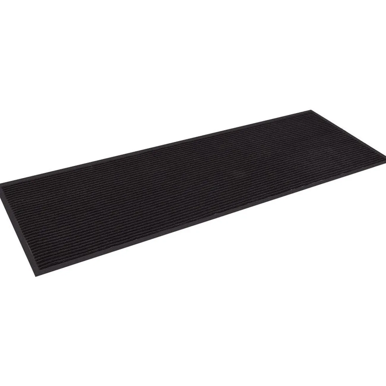 Gifi Nettoyage Et Entretien|Tapis antipoussière antidérapant noir 160x60cm