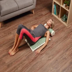 Gifi Bien-Être^Tapis d'acupression beige et vert