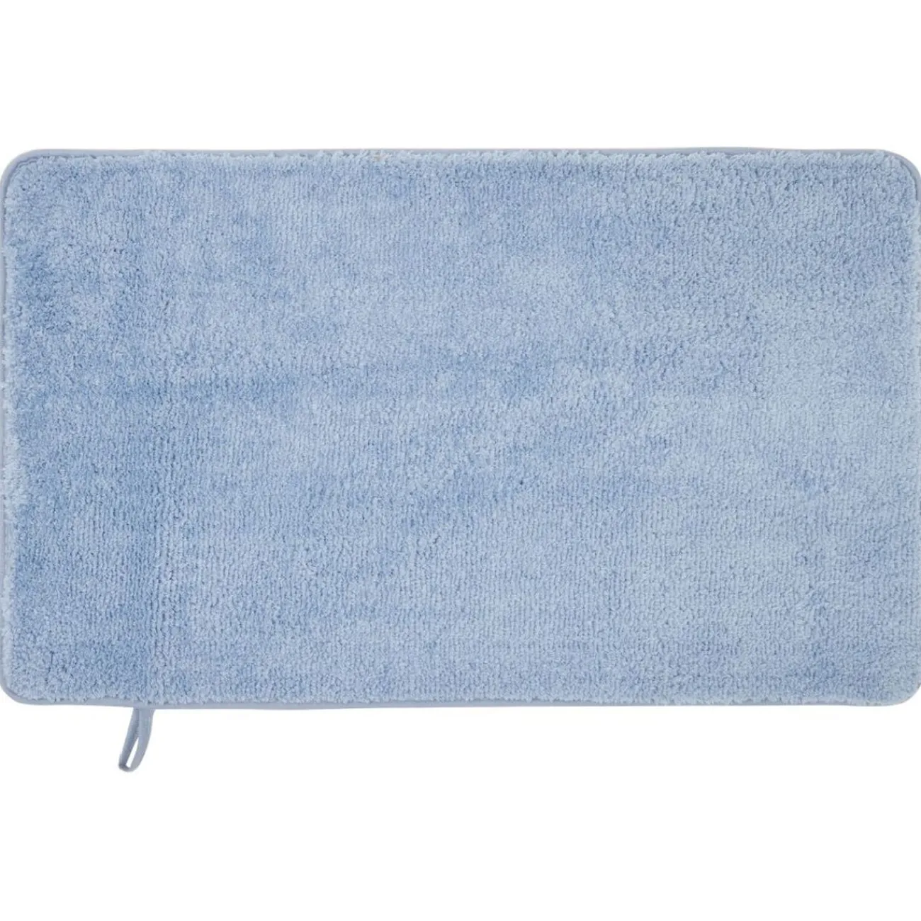 Gifi Aménagement Salle De Bain^Tapis de bain mémoire de forme bleu 75x45cm