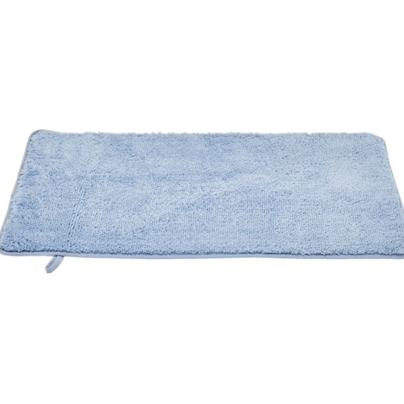 Gifi Aménagement Salle De Bain^Tapis de bain mémoire de forme bleu 75x45cm