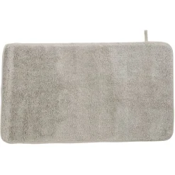 Gifi Aménagement Salle De Bain^Tapis de bain polyester coloris taupe
