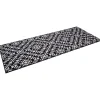 Gifi Nettoyage Et Entretien|Tapis de cuisine antidéapant absorbant imprimé tomette bleu 80x50cm