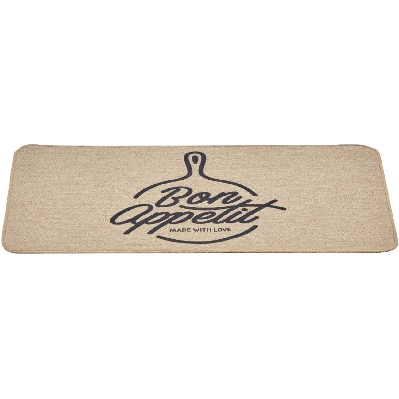 Gifi Nettoyage Et Entretien|Tapis de cuisine design Bon appétit 75x45 cm