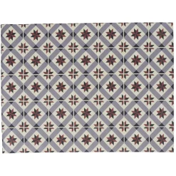 Gifi Nettoyage Et Entretien|Tapis de cuisine design carreau de ciment 50x70 cm