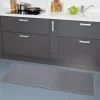 Gifi Nettoyage Et Entretien|Tapis de cuisine gris uni
