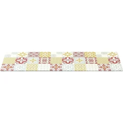 Gifi Nettoyage Et Entretien|Tapis de cuisine motif carreau de ciment multicolore 45 x 150 cm