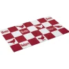 Gifi Nettoyage Et Entretien|Tapis de cuisine rectangulaire motif quadrillé poule