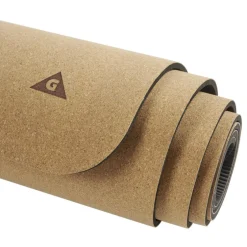Gifi Bien-Être^Tapis de fitness yoga en liège antidérapant 183x61xép0,5cm