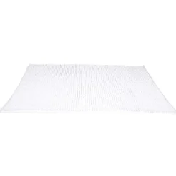 Gifi Aménagement Salle De Bain^Tapis de salle de bain chenille blanc petit modèle