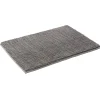 Gifi Aménagement Salle De Bain^Tapis de salle de bain chenille gris grand modèle