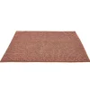 Gifi Aménagement Salle De Bain^Tapis de salle de bain chenille marron 80x50 cm