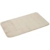 Gifi Aménagement Salle De Bain^Tapis de salle de bain taupe à mémoire de forme