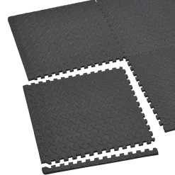 Gifi Aménagement Atelier^Tapis de sol multiusage noir x6