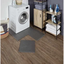 Gifi Aménagement Atelier^Tapis de sol multiusage noir x6