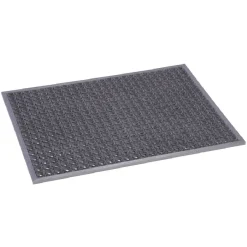 Gifi Nettoyage Et Entretien|Tapis d'entrée caillebotis en pvc noir