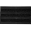 Gifi Nettoyage Et Entretien|Tapis d'entrée grattant noir gris ou noir vert