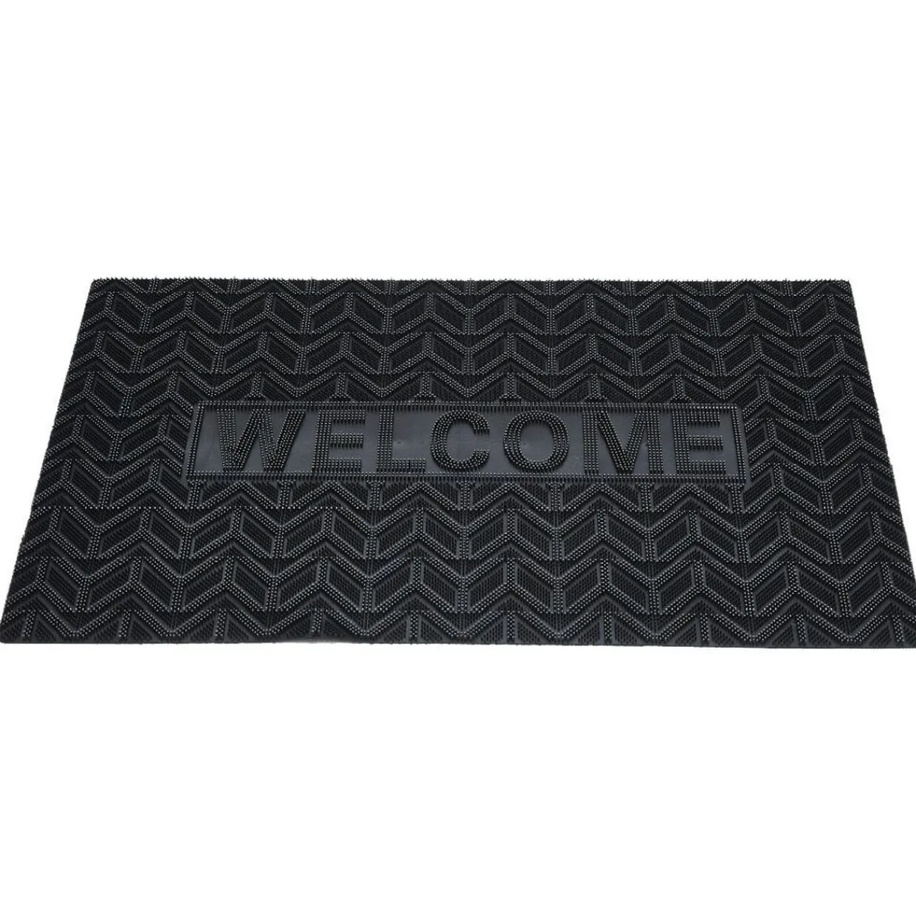 Gifi Nettoyage Et Entretien|Tapis d'extérieur pvc design Welcome 44,5x74,5 cm
