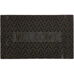 Gifi Nettoyage Et Entretien|Tapis d'extérieur pvc design Welcome 44,5x74,5 cm