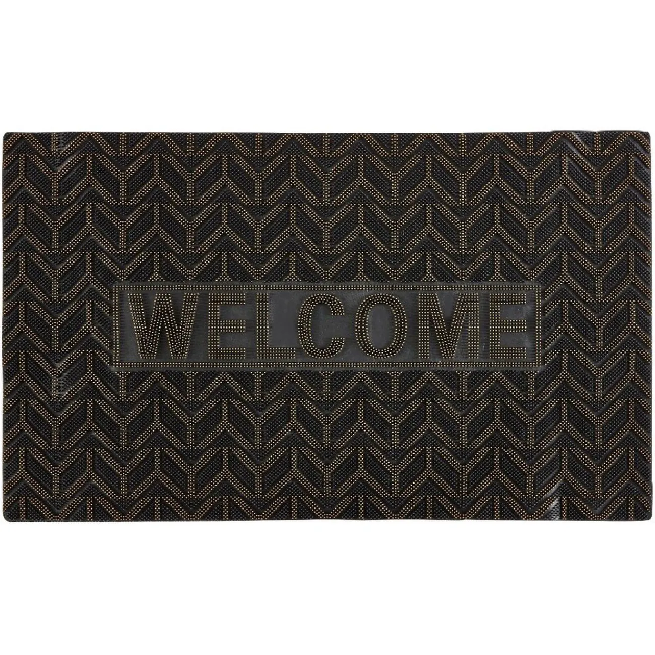 Gifi Nettoyage Et Entretien|Tapis d'extérieur pvc design Welcome 44,5x74,5 cm