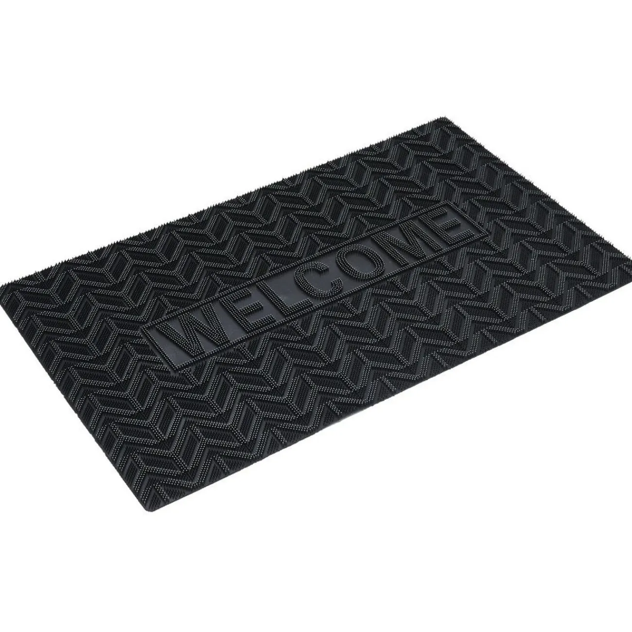 Gifi Nettoyage Et Entretien|Tapis d'extérieur pvc design Welcome 44,5x74,5 cm