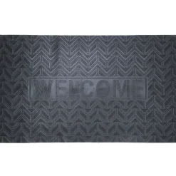 Gifi Nettoyage Et Entretien|Tapis d'extérieur pvc design Welcome 44,5x74,5 cm