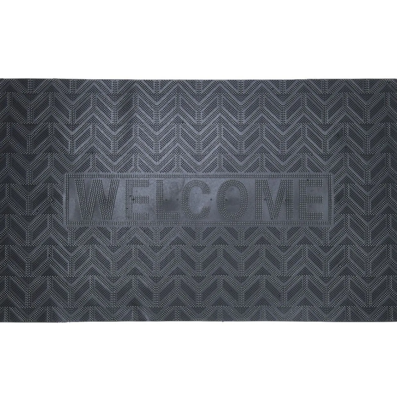Gifi Nettoyage Et Entretien|Tapis d'extérieur pvc design Welcome 44,5x74,5 cm