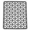 Gifi Nettoyage Et Entretien|Tapis d'évier ajouré rectangulaire gris