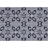Gifi Nettoyage Et Entretien|Tapis extérieur antidérapant grattant carreau ciment bleu gris 75x45cm