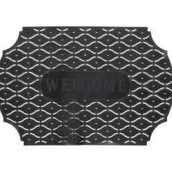 Gifi Nettoyage Et Entretien|Tapis extérieur Welcome antidérapant ajouré noir